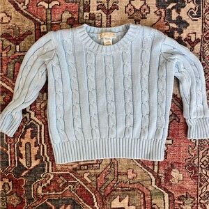 TBBC Light Blue Cable Knit Sweater